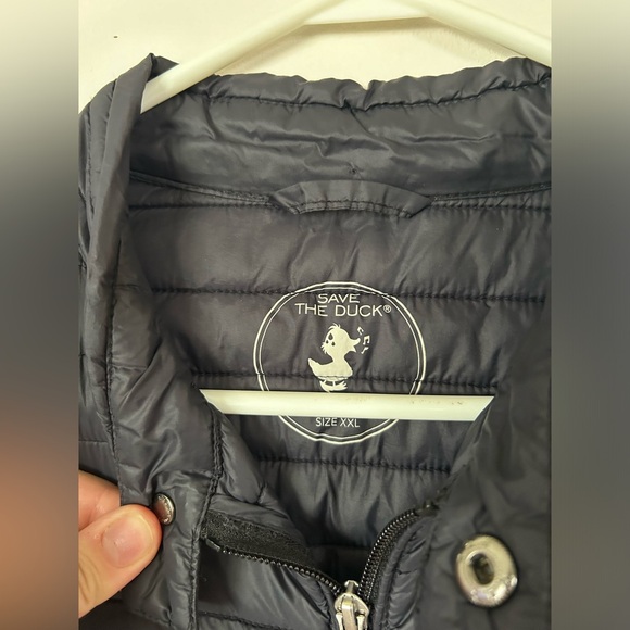 Save The Duck Ultra Light Jacket XXL Black - Picture 2 of 8